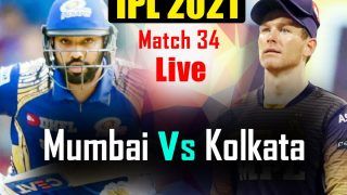 MI vs KKR MATCH HIGHLIGHTS, IPL 2021 Today Updates: Rahul Tripathi, Venkatesh Iyer Fifties Power Kolkata to 7-Wicket Win vs Mumbai