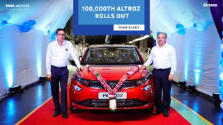 Tata Altroz Milestone: Tata Motors Rolls Out 100,000th Unit Of Premium Hatchback