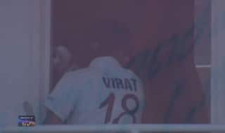 VIDEO: आउट होने के बाद भड़के विराट कोहली; गुस्से में पटका ड्रेसिंग रूम का दरवाजा