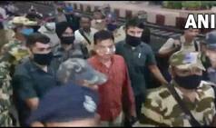 Watch | BJP's Kirit Somaiya Detained at Karad Railway Station; Entry Banned in Kolhapur