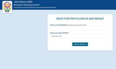 JNV Result 2021 Class 6, 11: Jawahar Navodaya Vidyalaya Provisional Select List Released on navodaya.gov.in, Check Details Here