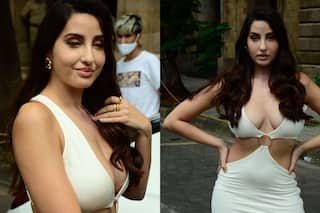 Nora Fatehi ने ब्लैक बिकिनी में ढाया कहर, टोंड बॉडी और क्लीवेज पर फिसल रहा है फैंस का दिल...Video