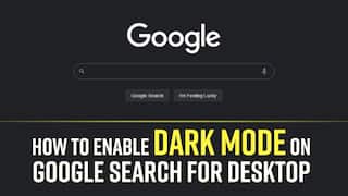 Want To enable Dark Mode On Google Search For Web? Here's How You Can Do It, Watch Video