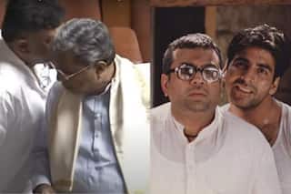 Viral Video: Siddaramaiah's Dhoti Slip in Karnataka Assembly Will Remind You of Hera Pheri. Watch