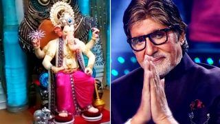 Amitabh Bachchan Shares First Glimpse Of Lalbaugcha Raja 2021 And It Will Leave You Mesmerised