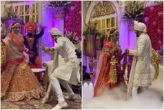 Viral Video: Bride & Groom's    Zabardast    Bhangra Dance Before The Varmala Ceremony is Winning Hearts | Watch