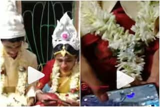 Viral Video: Bride & Groom Play Free Fire Game On Their Smartphones During Wedding | Watch