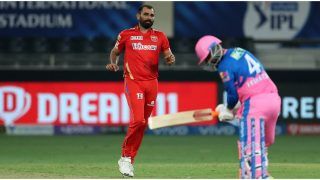 IPL 2021, PBKS vs RR: Shami Takes 50 Scalps for Punjab Kings IPL 2021, PBKS vs RR: Shami Takes 50 Scalps for Punjab Kings