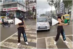 Viral Video: Instagram Influencer Dances in Middle of The Road, Cops Issue Notice For Violating Rules | Watch