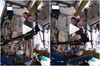 Viral Video: French Astronaut Shares His Workout Routine Aboard ISS, Sets Fitness Goals | Watch