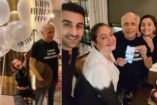 Alia Bhatt- Ranbir Kapoor Celebrate Mahesh Bhatt   s 73rd Birthday; Soni Razdan, Shaheen Join Virtually- See Photos