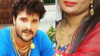 Khesari Lal Yadav की पत्नी हुस्न में फिल्मी हसीनाओं को देती है टक्कर, बुरे वक्त में दिया था पति का साथ- Pics