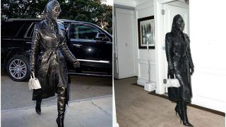Met Gala 2021: Kim Kardashian Covers Her Face in Leather, Makes Jaws Drop Even Before The Red Carpet | See Viral Pics