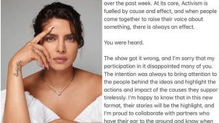 Priyanka Chopra Breaks Silence On 'The Activist' Controversy, Apologises For 'Disappointing' Fans