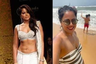 Sameera Reddy ने पार की बोल्डनेस की हदें, 42 की उम्र में वन पीस बिकिनी पहनकर मचाया तहलका- Pics