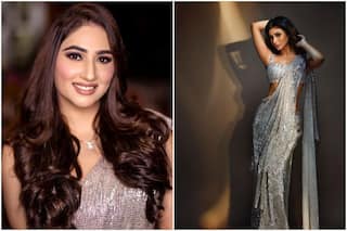 Disha Parmar or Mouni Roy: Who Pulled Off The Silver Shimmery Saree Better?