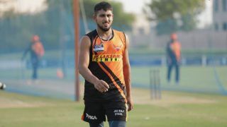 IPL 2021: Net Bowler Umran Malik Joins Sunrisers Hyderabad as Short-Term COVID-19 Replacement For T Natarajan