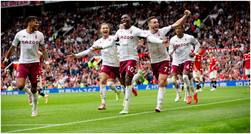 EPL 2021-22: Bruno Miss Crucial Penalty as Villa Stun Man United at Old Trafford