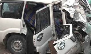 MP में आरोपियों को पकड़ने गई UP पुलिस की एसयूवी की ट्रक से भिड़ंत, तीन पुलिसकर्मियों समेत चार की मौत