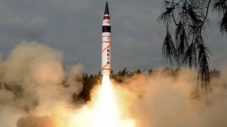 India Successfully Test-fires Agni 5 Ballistic Missile With 5,000-km Range