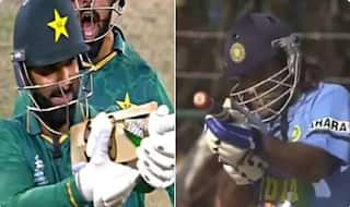 'Learnt From The Best' - Asif Ali's Dhoni-Like Gun Shot Celebration Wins Twitterverse