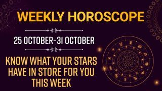 Weekly Horoscope From 25th To 31st October: Astrological Predictions For All Zodiac Signs | Watch Video To Find Out What Your Stars Say This Week