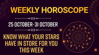 Weekly Horoscope From 25th To 31st October : Astrological Predictions For All Zodiac Signs | Watch Video To Find Out What Your Stars Say This Week