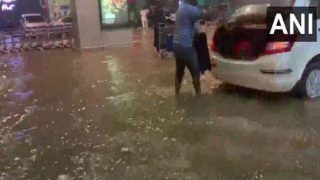 Karnataka's Kempegowda International Airport Waterlogged After Heavy Rains, Flight Services Hit | Watch