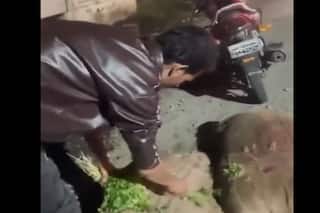 Vegetable Vendor Washes Coriander Leaves With Drain Water on Camera, Faces Action | Watch Video