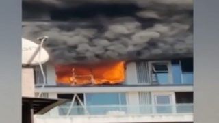 Mumbai High-Rise Fire: 1 Dead in Massive Blaze at Curry Road's Avighna Park Apartment | Key Points