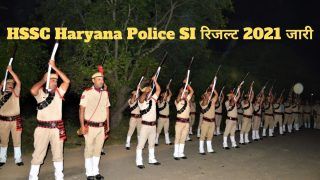 HSSC Haryana Police SI Result 2021 Declared: हरियाणा पुलिस ने जारी किया सब इंस्पेक्टर भर्ती परीक्षा का रिजल्ट, इस Direct Link से करें चेक