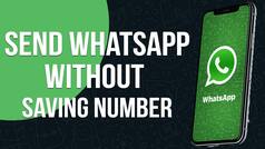 WhatsApp Tips And Tricks : How To Send WhatsApp Messages To Unsaved Number, Video Tutorial