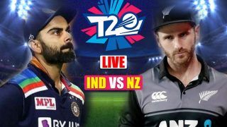 IND vs NZ MATCH HIGHLIGHTS, T20 World Cup 2021 Latest Cricket Updates: Kane Williamson, Bowlers Guide New Zealand to Comprehensive 8-Wicket Win vs Virat Kohli's Team India