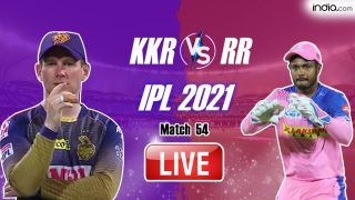 IPL 2021 MATCH HIGHLIGHTS, KKR vs RR Match 54 Today Cricket Updates: Shivam Mavi, Lockie Ferguson Star as Kolkata Knight Riders Crush Rajasthan Royals by 86 Runs to Take Step Closer to Playoffs