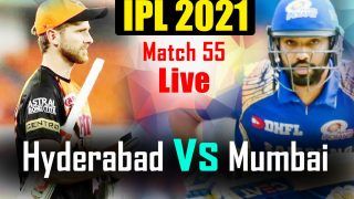 IPL 2021 MATCH HIGHLIGHTS TODAY SRH vs MI, Match 55 Cricket Updates: Mumbai Indians Fail to Qualify For Playoffs Despite 42-Run Win vs SunRisers Hyderabad