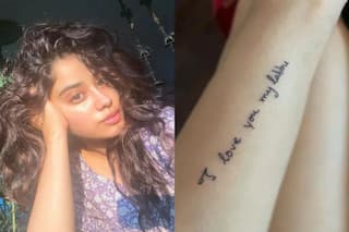 Janhvi Kapoor ने बनवाया 'आई लव यू माय लब्बू' नाम का टैटू, पहाड़ों में मना रही हैं हॉलीडे- Video