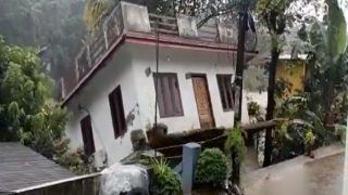 Kerala Rains: House Collapses Into Gushing Water in Mundakayam | Watch Video