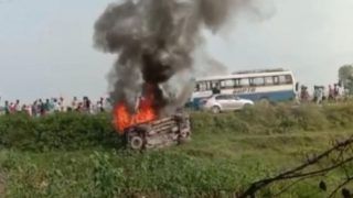 6 Dead as Farmers' Protest Turns Violent in UP's Lakhimpur Khiri After Demonstrators Hit by Vehicles