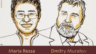 Journalist Maria Ressa And Dmitry Muratov Win Nobel Peace Prize 2021 For Their Efforts To Defend Freedom Of Expression
