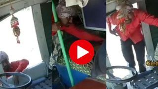 Chor Ka Video: आराम से ट्रक के केबिन में सोता रहा ड्राइवर, चोर आया और सबकुछ उड़ाकर ले गया | देखिए वीडियो