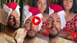 Delhe Ka Makeup: सबको हटाकर खुद मेकअप कराने बैठ गया दूल्हा, दुल्हन से बोला- तू ऐसे ही आ जइयो | देखिए ये मजेदार Video