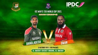 T20 World Cup 2021 MATCH HIGHLIGHTS, OMN vs BAN Match 6 Cricket Updates: Shakib Al Hasan, Mustafizur Rahman Star as Bangladesh Beat Oman to Stay Alive in Tournament
