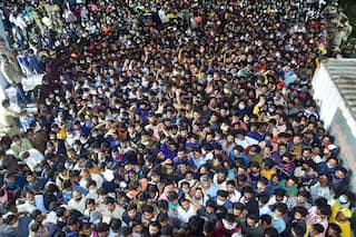 Video: Sea Of Fans At Bengaluru Stadium To Pay Last Respect To Actor Puneeth Rajkumar | WATCH