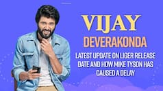 EXCLUSIVE Video : Vijay Deverakonda On Working Experience With Ananya Panday, Liger Release Date And His Love For Hip-Hop Music , Watch Video