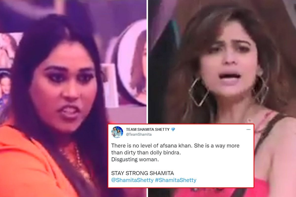 Afsana Khan Called Dolly Bindra of Bigg Boss 15 After She Gets Ugly