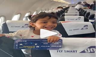 Beti Ki Khusi: फ्लाइट में बेटी ने अचानक पिता को इस रूप में देखा कि.... देखें बच्ची की क्यूट सी स्माइल का वीडियो