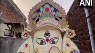 Puri-Based Miniature Artist Makes Goddess Durga Idol With 275 Ice-Cream Sticks