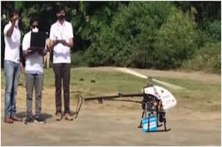 i-Drone: देश में पहली बार ड्रोन की मदद से पहुंचाई गई कोविड वैक्सीन
