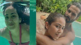 Mira Rajput ने बिकिनी पहन पूल में लगाई छलांग, 'जल उठीं' मछलिया, पानी में लग गई आग