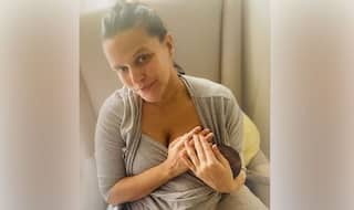 Neha Dhupia ने बच्चे को दूध पिलाते हुए की फोटो शेयर, वायरल हुआ डेयरिंग अंदाज